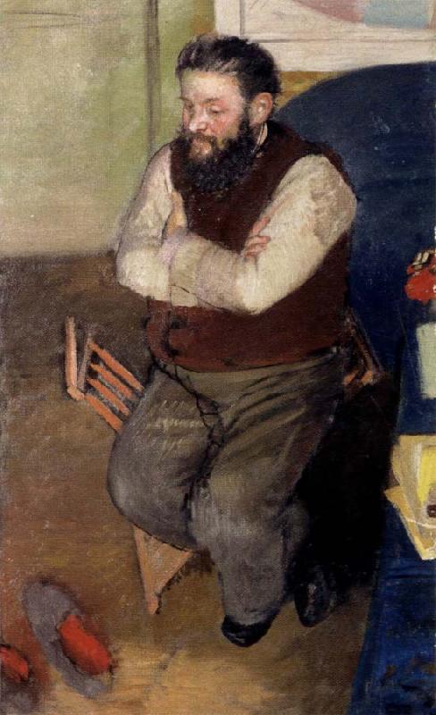 Edgar Degas Diego Martelli France oil painting art